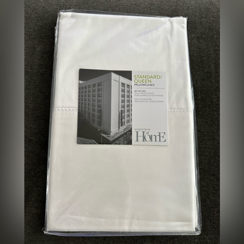 Standard/Queen Pillowcases Set of 2